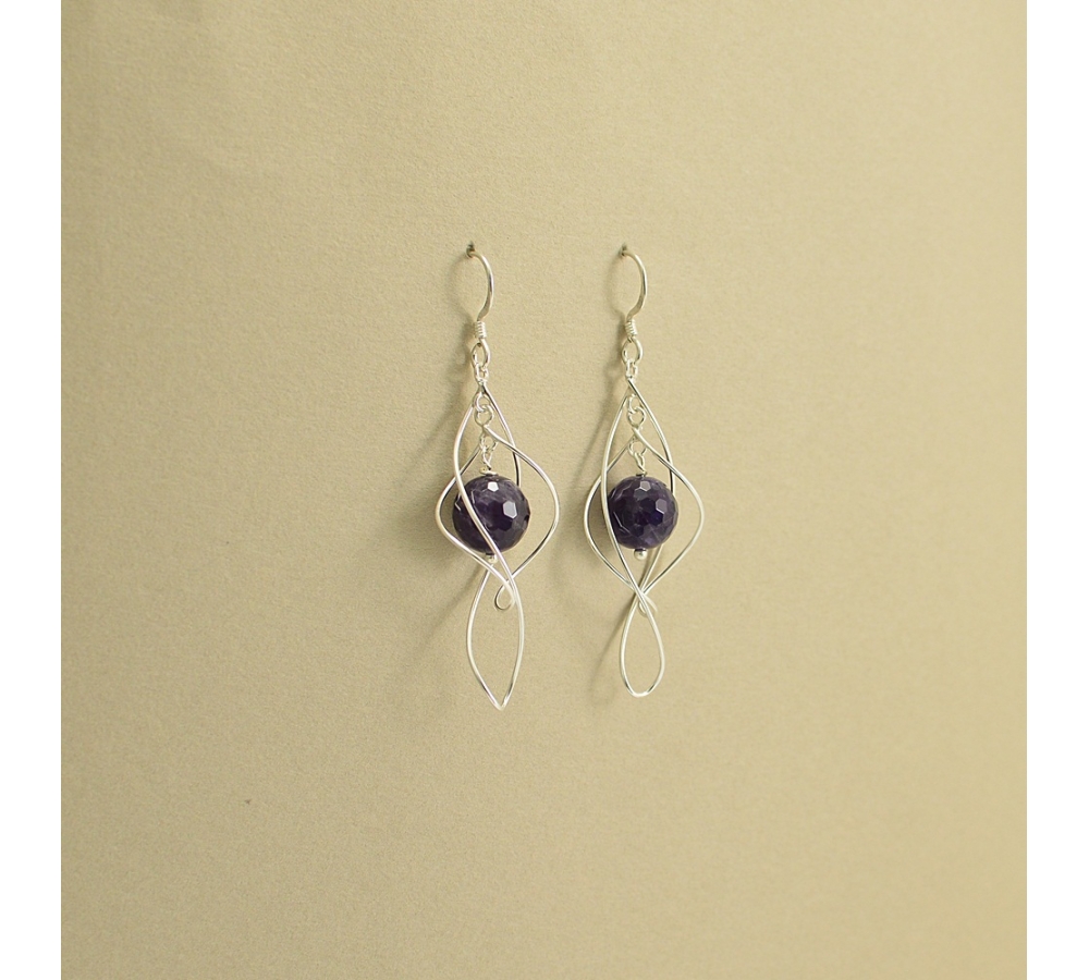 JE369 Black Onyx Earring