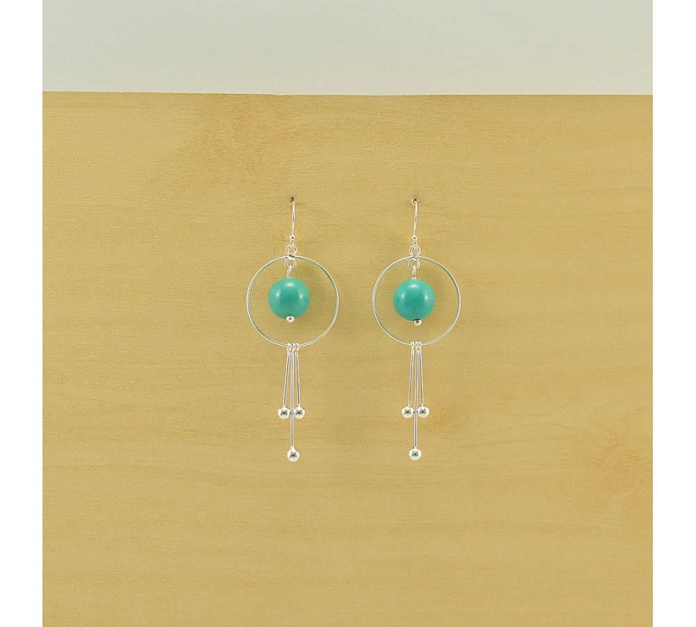 JE363 Turquoise Earring