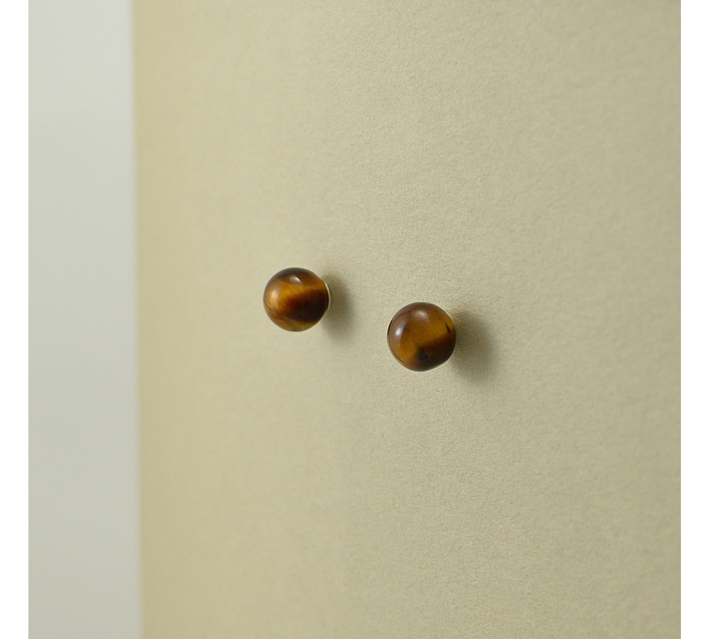 JE354 Tiger Eye Earring