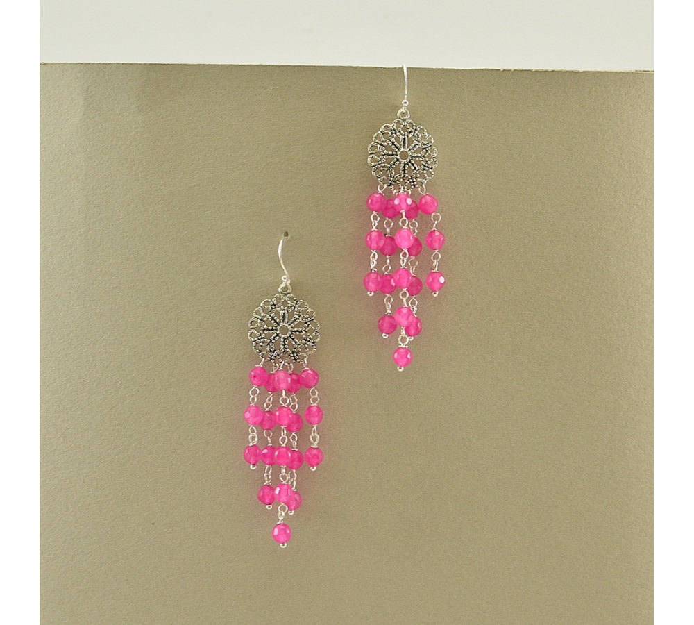 JE350 Ruby Earring
