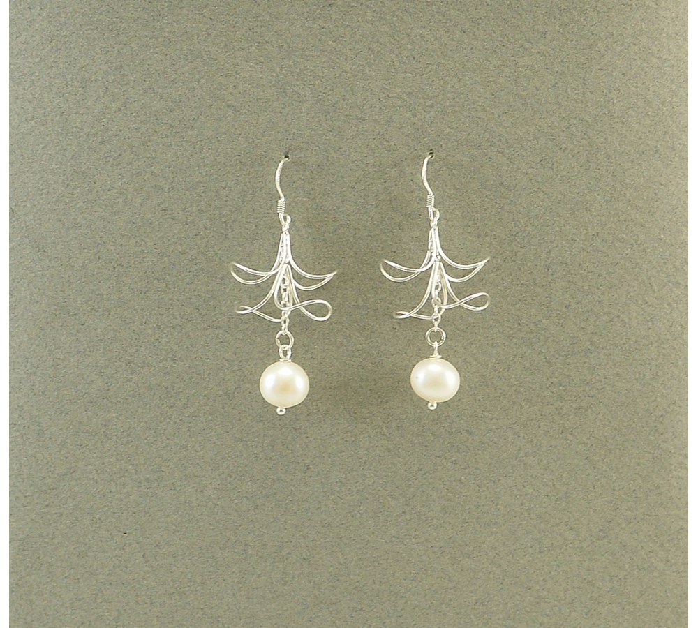 JE337 Fresh Water Pearl Earring