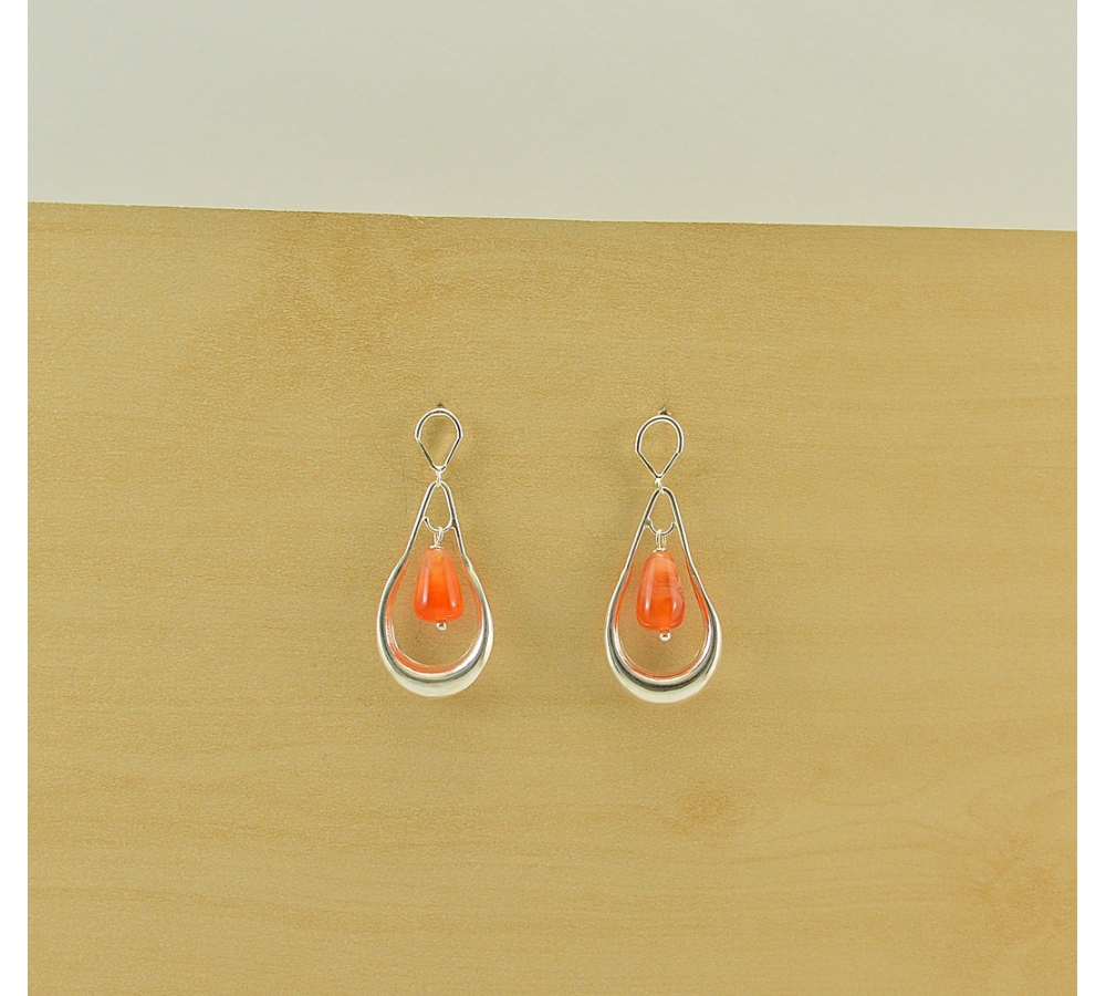 JE331 Carnelian Earring